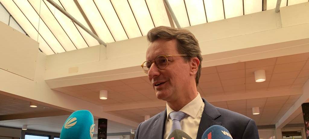 Ministerpräsident Hendrik Wüst zu Besuch in Lüdenscheid