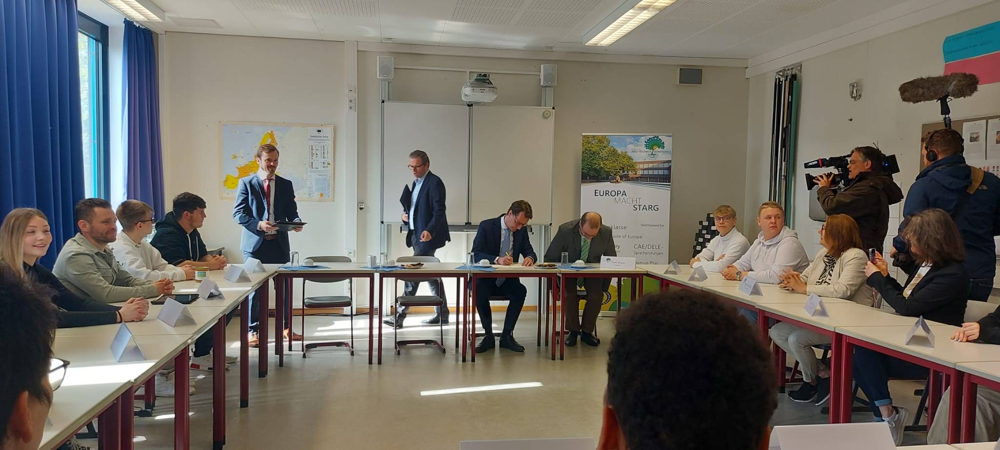 Ministerpräsident Hendrik Wüst zu Besuch in Lüdenscheid