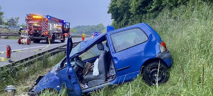 Unfall auf A46 in Iserlohn