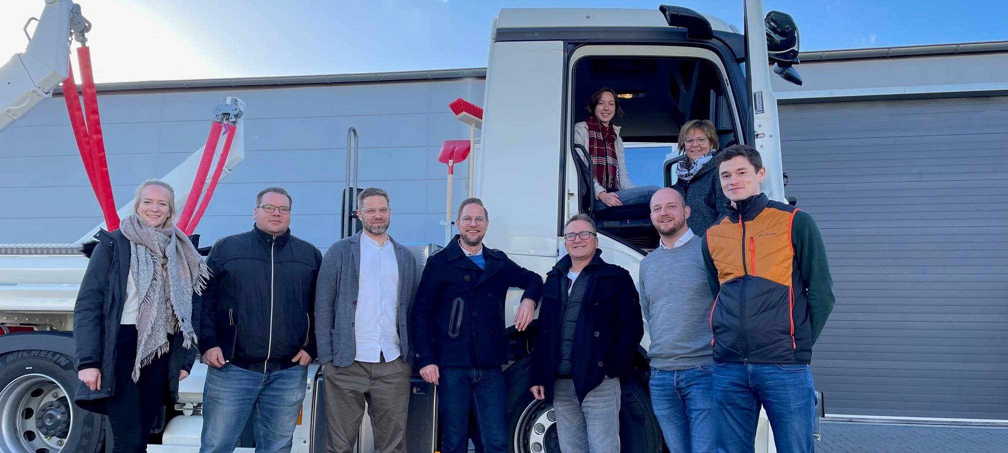 Smarte Müllfahrzeuge in Menden