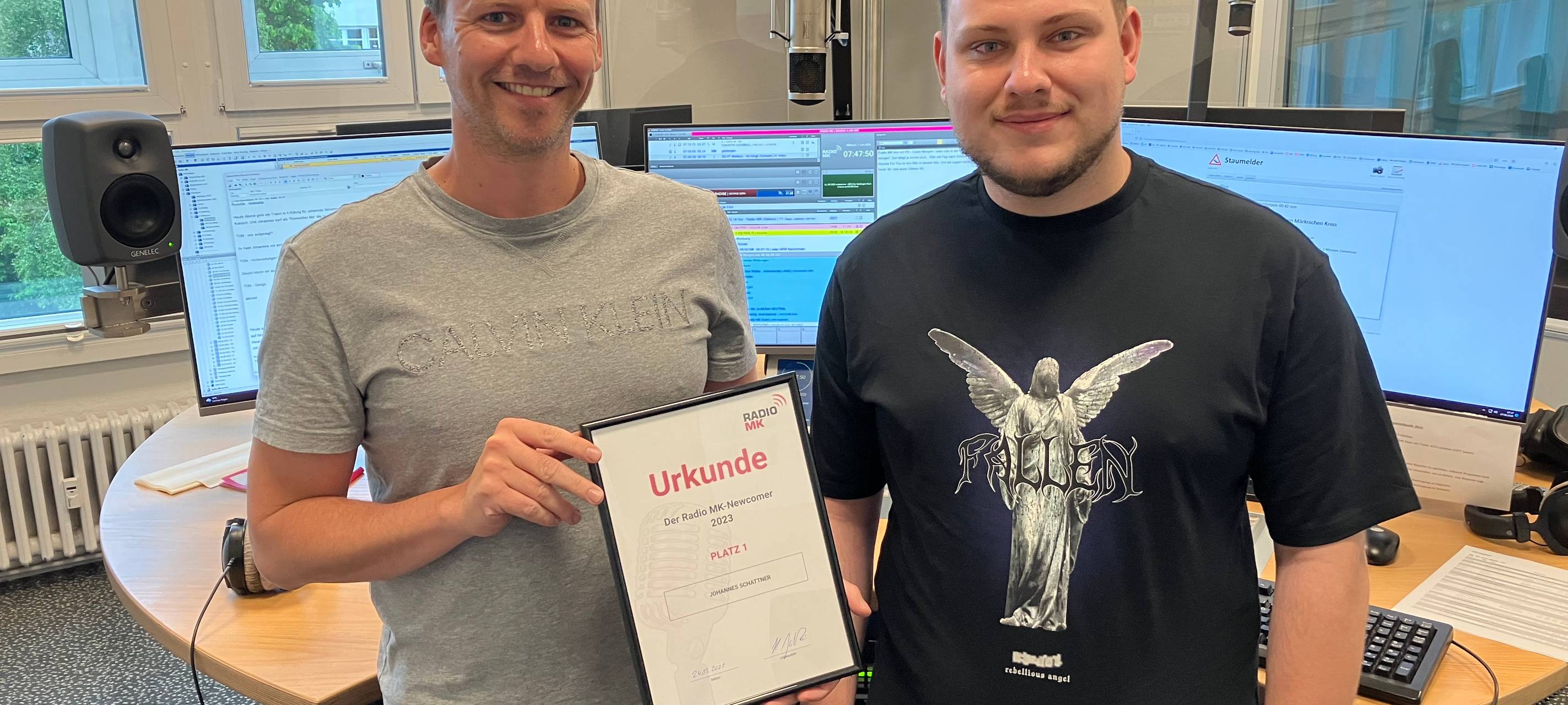 Der Radio MK Newcomer: remember me zu Besuch bei Radio MK