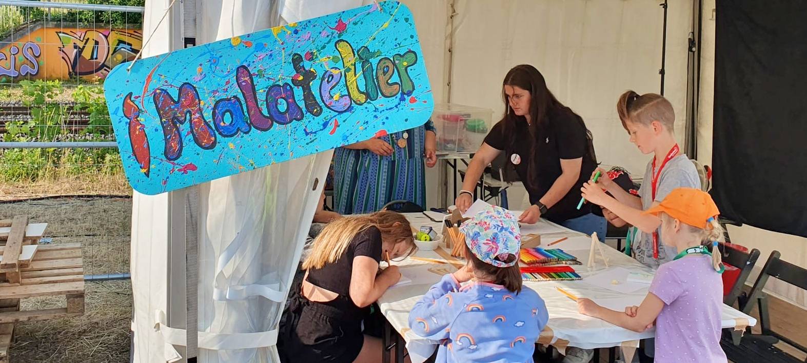 Kinder erschaffen eigene Stadt in Iserlohn