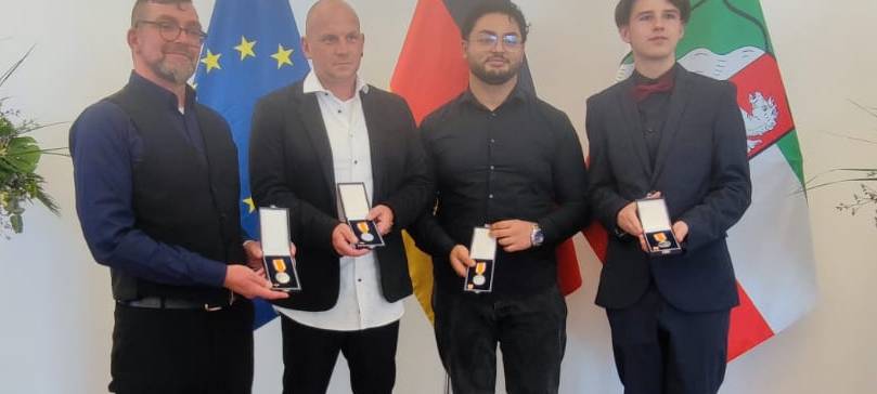 Ehrung für Fluthelfer aus Altena