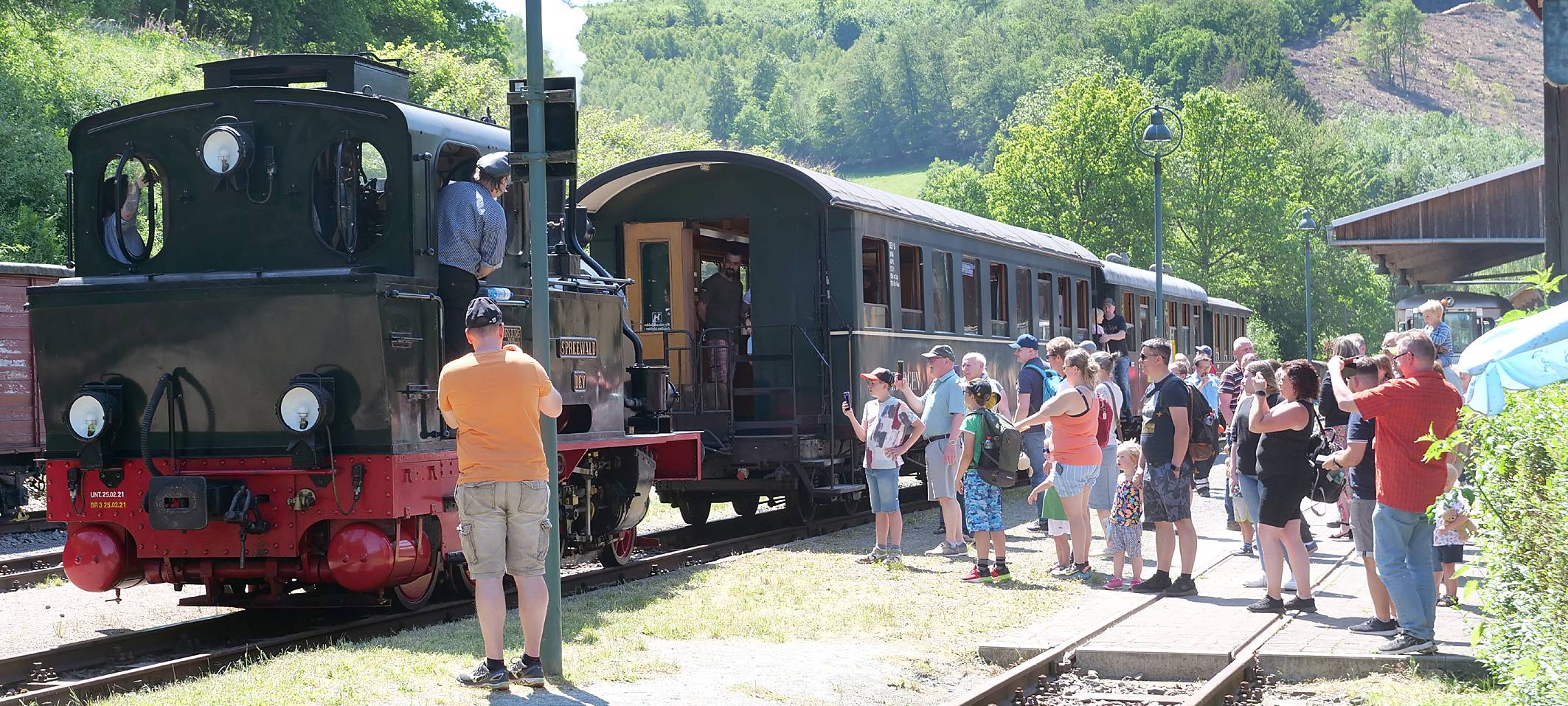 Sauerländer Kleinbahn fährt am Sonntag, 20. August, im Elsetal
