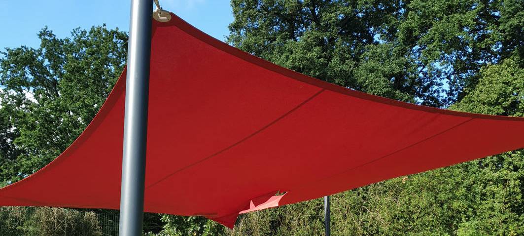 Sonnensegel in Iserlohn zerstört