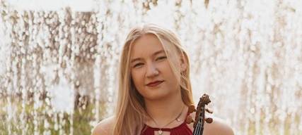 Geigerin Emily Leitgeb gibt Abschlusskonzert