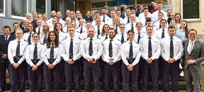 Neue Polizisten für den Märkischen Kreis