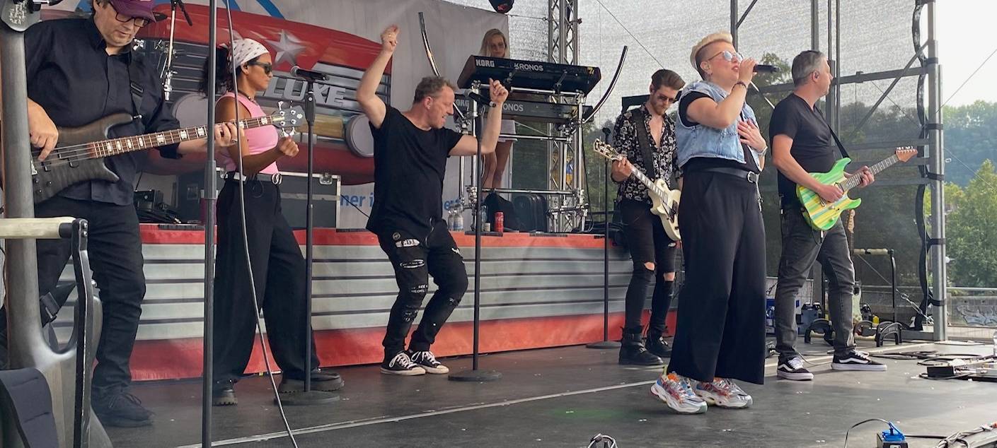 Radio MK auf dem Brückenfest in Letmathe