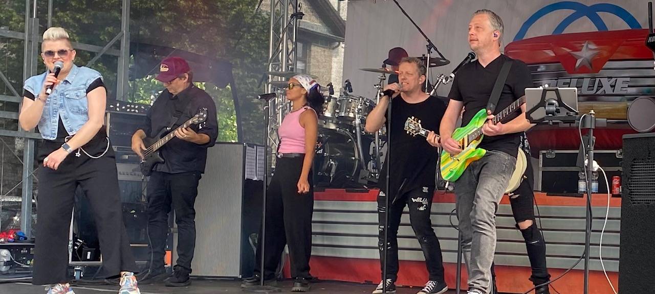 Radio MK auf dem Brückenfest in Letmathe