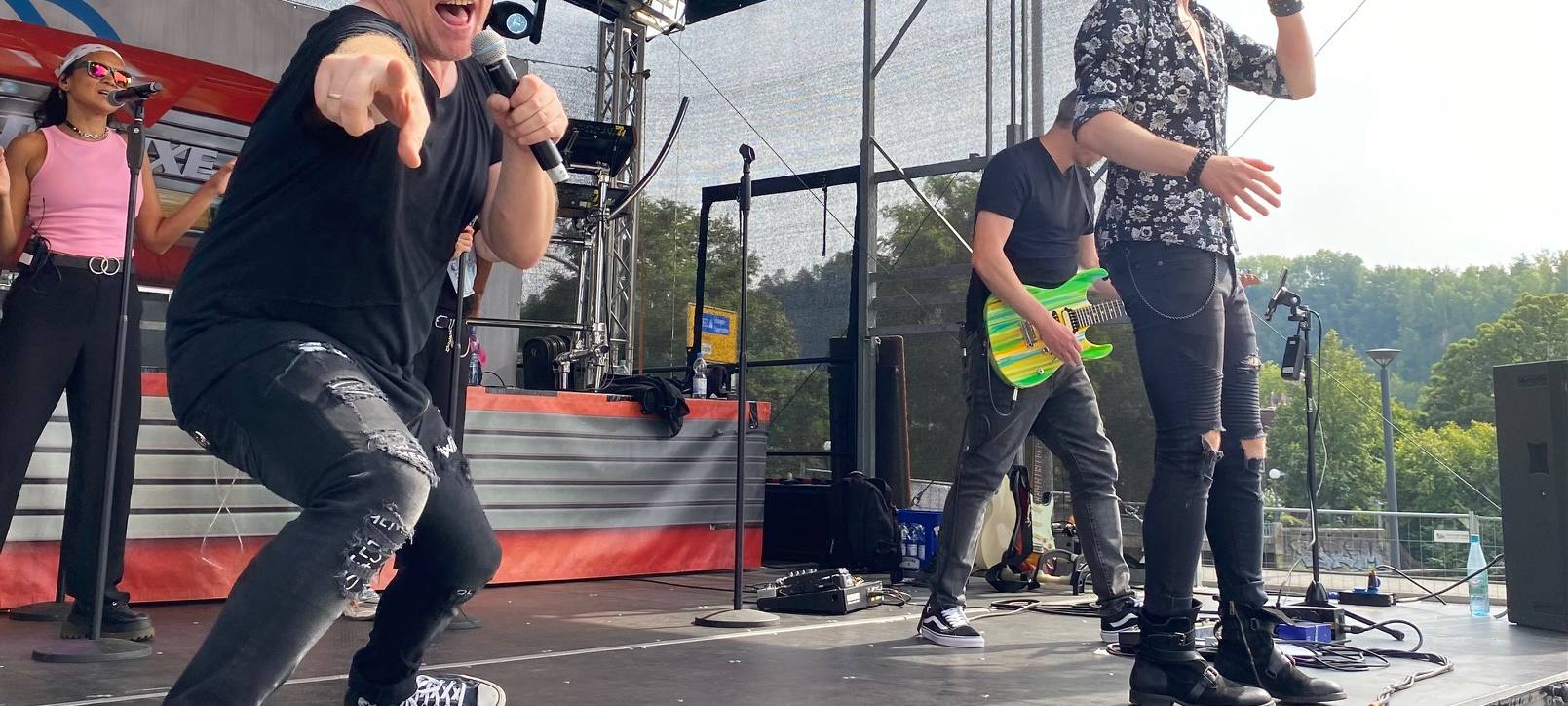 Radio MK auf dem Brückenfest in Letmathe