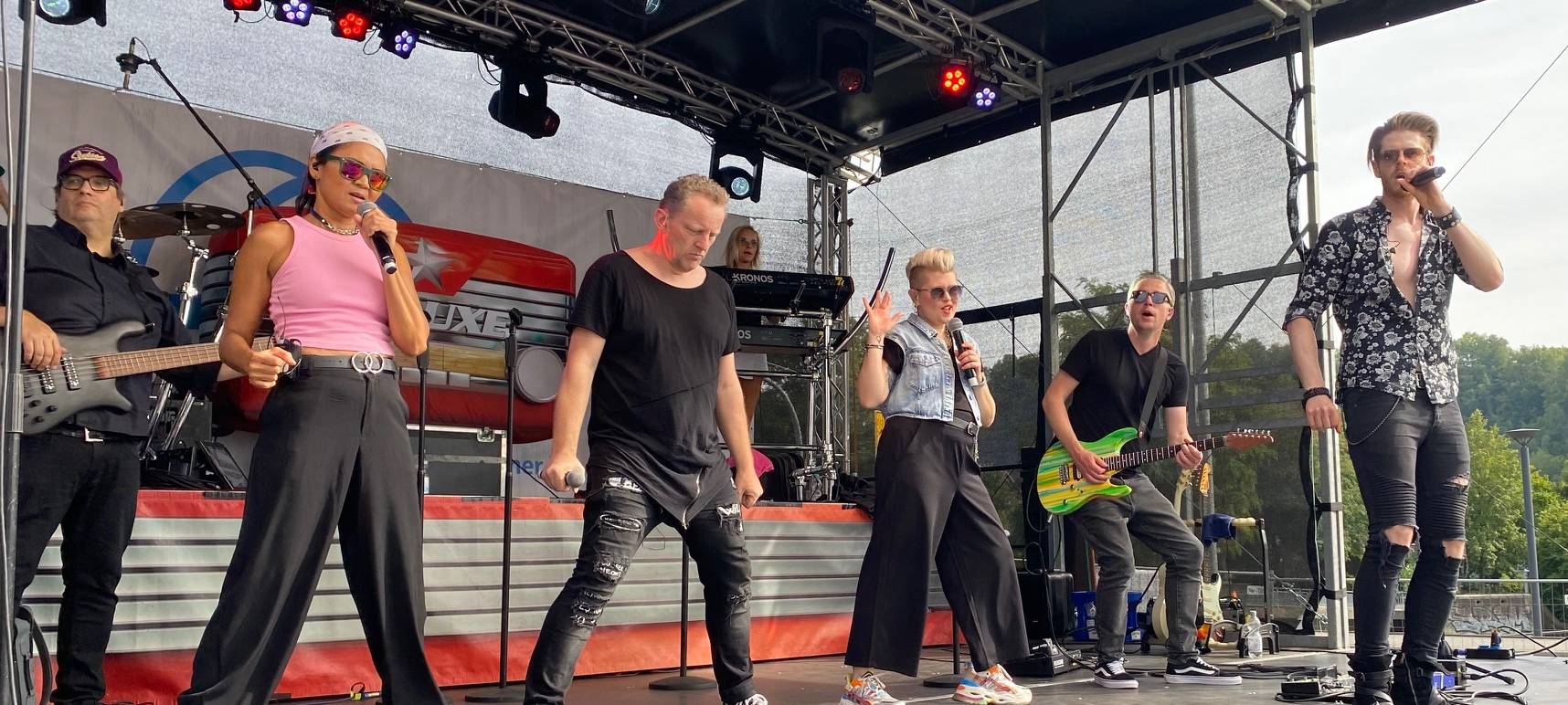 Radio MK auf dem Brückenfest in Letmathe