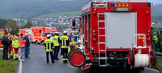 Großübung in Plettenberg-Böddinghausen