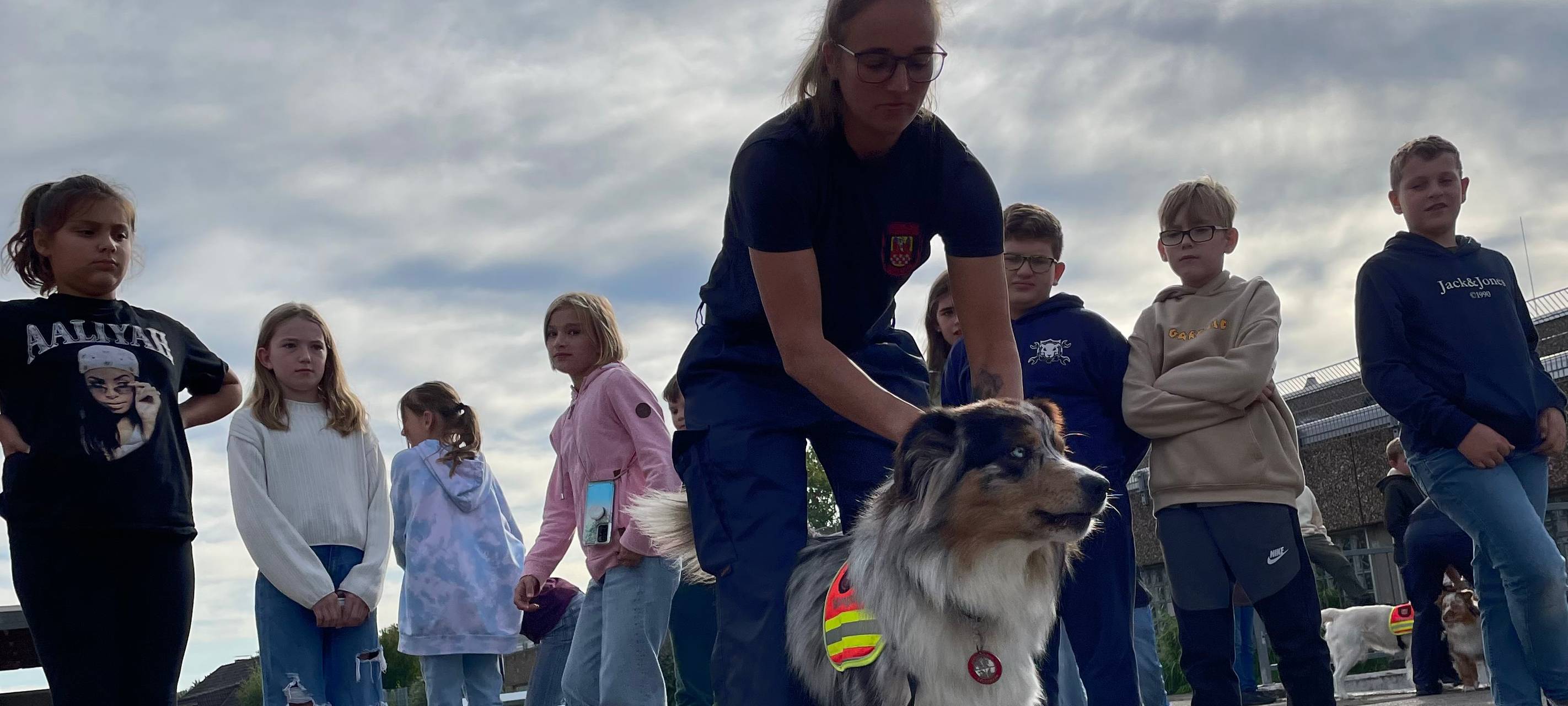 Flauschige Gäste an der Europaschule in Hemer