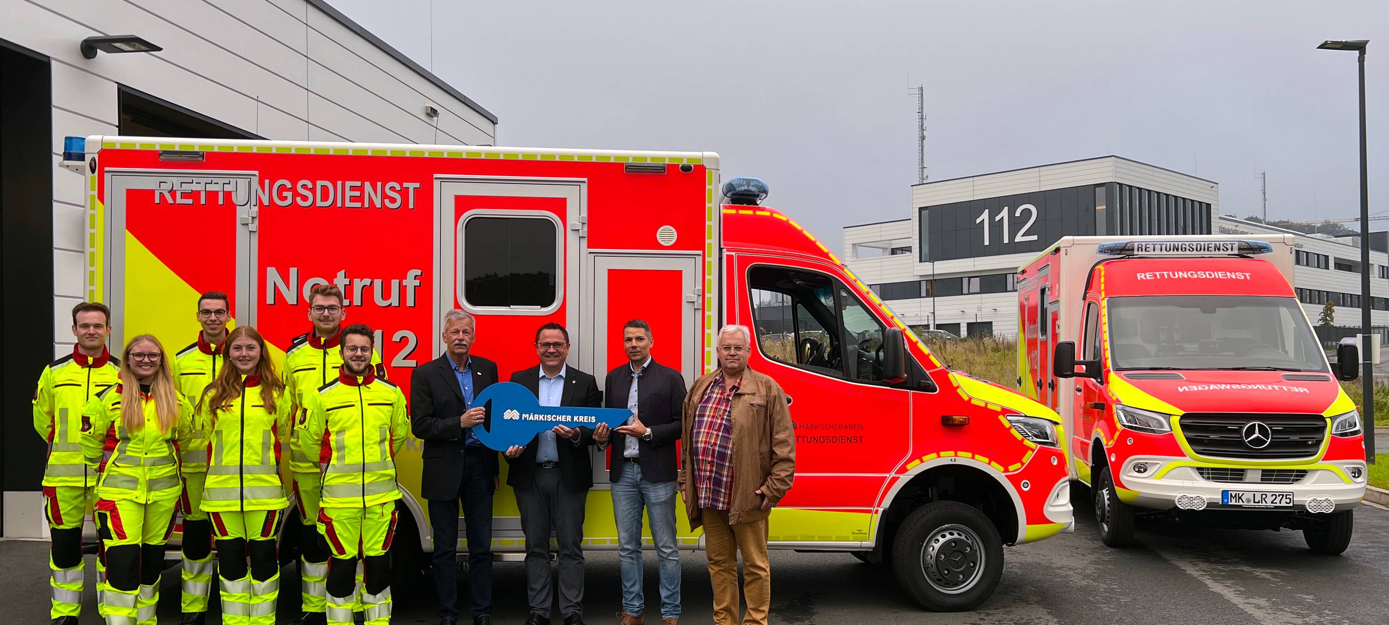 Zwei moderne RTW für den Märkischen Kreis
