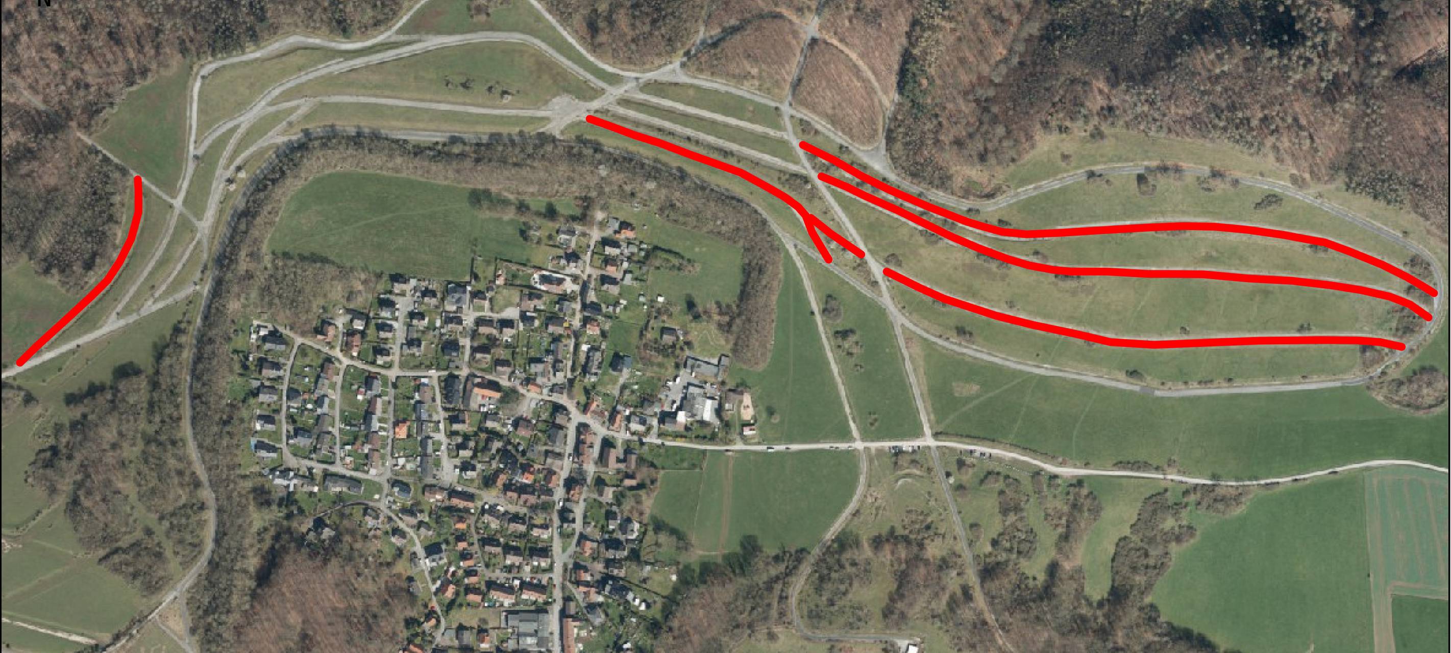 Rückbau der Wege auf Truppenübungsplatz in Hemer