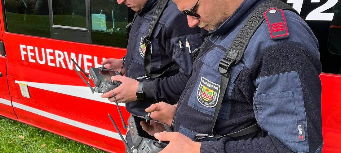 Erfolgreiche Waldbrandübung bei Meinerzhagen