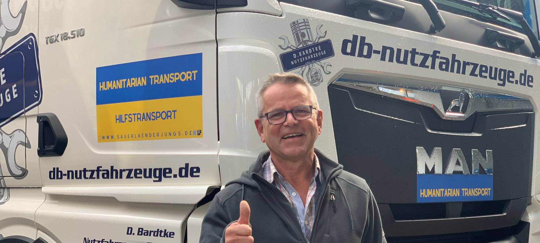 Lieferungen in die Ukraine: Sauerländer Jungs mit fünftem Hilfstransport