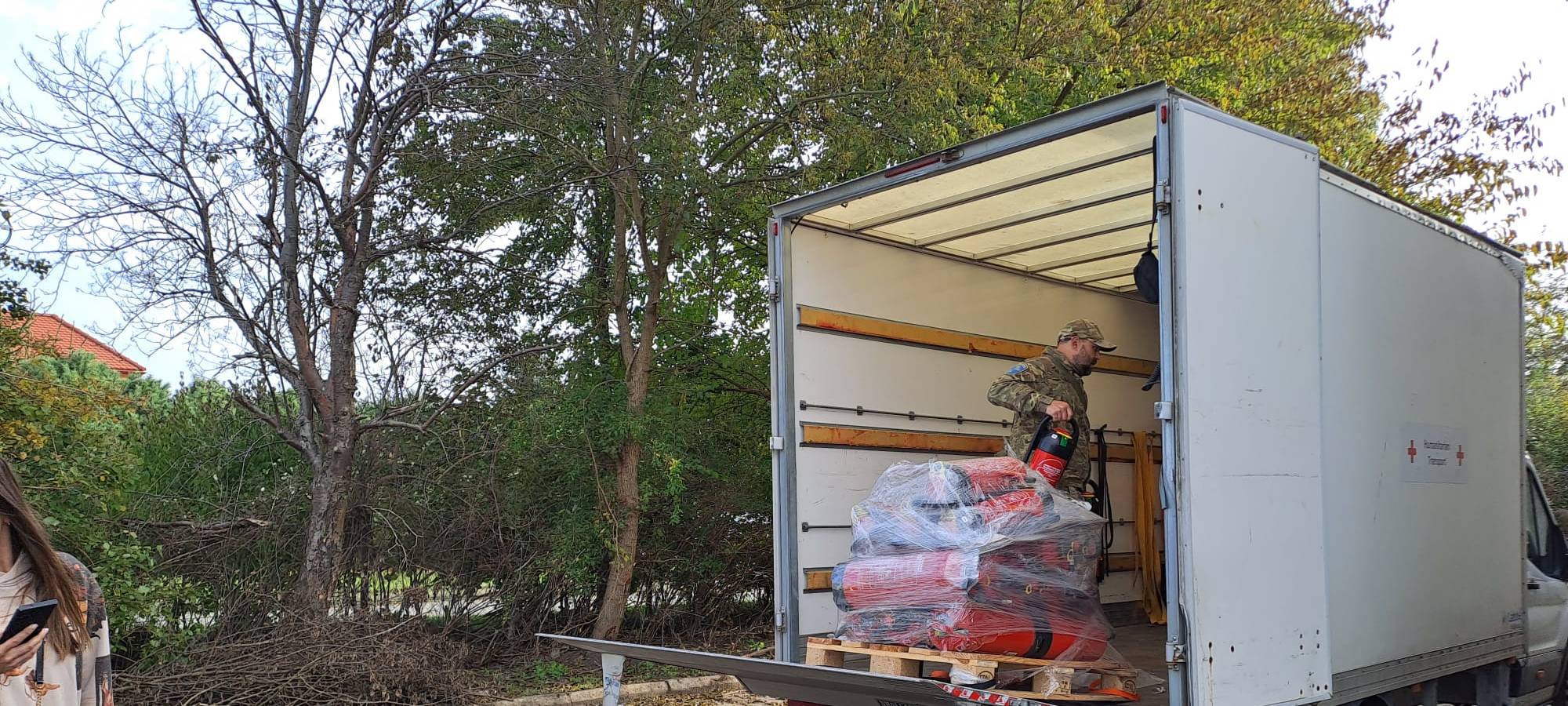 Lieferungen in die Ukraine: Sauerländer Jungs mit fünftem Hilfstransport