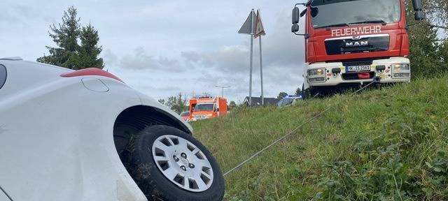 Unfall auf der Seilerseestraße in Iserlohn