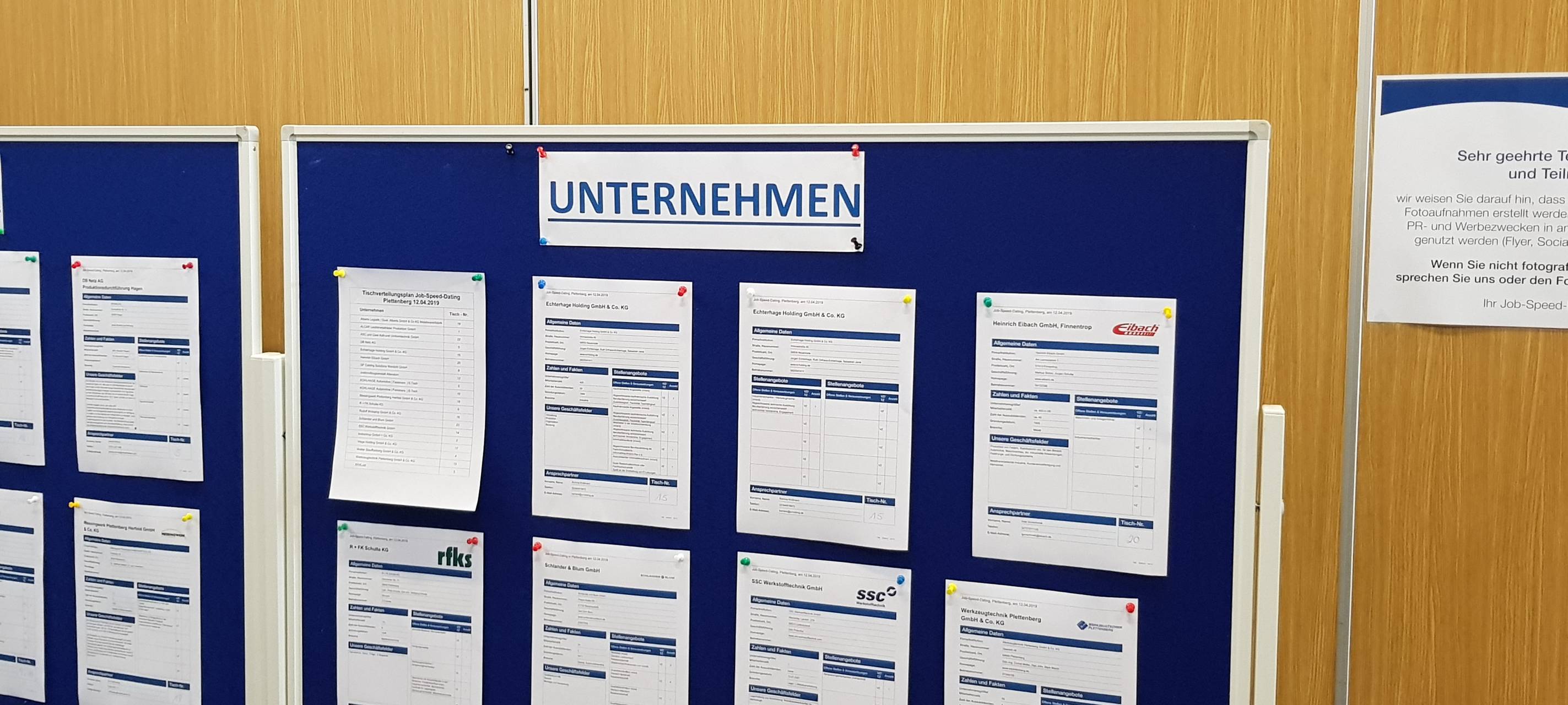 Berufliche Chancen im 10-Minuten-Takt