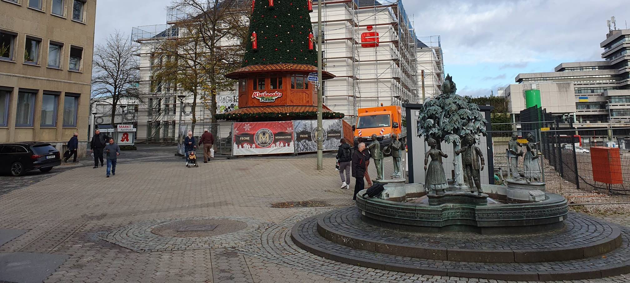 Aufbaustart auf Weihnachtsmärkten in Iserlohn und Lüdenscheid
