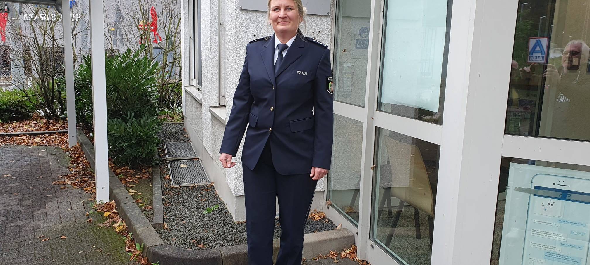 Erste Polizei-Wachleiterin im Märkischen Kreis