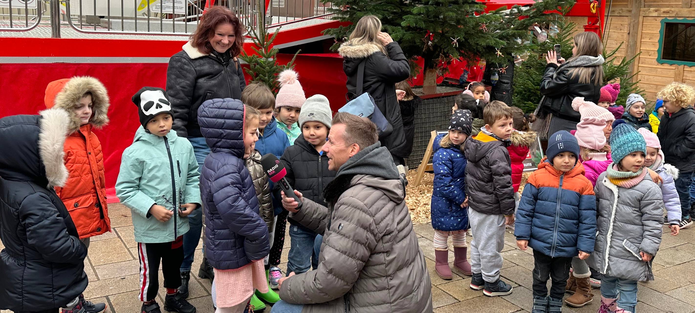 Weihnachten über den Dächern von Lüdenscheid