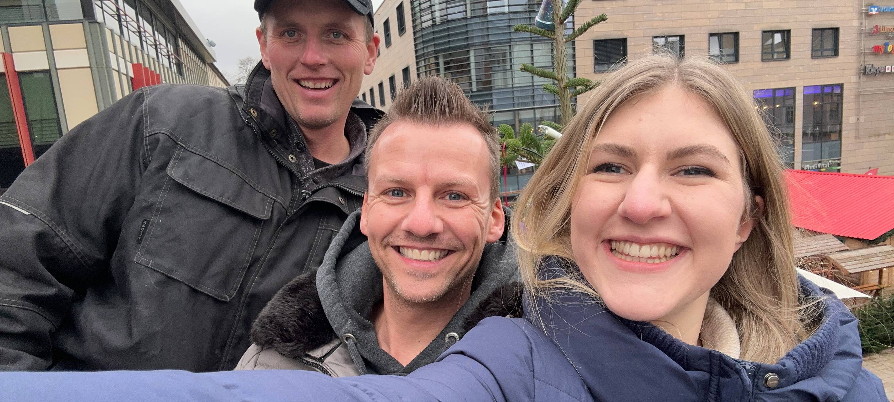 Weihnachten über den Dächern von Lüdenscheid