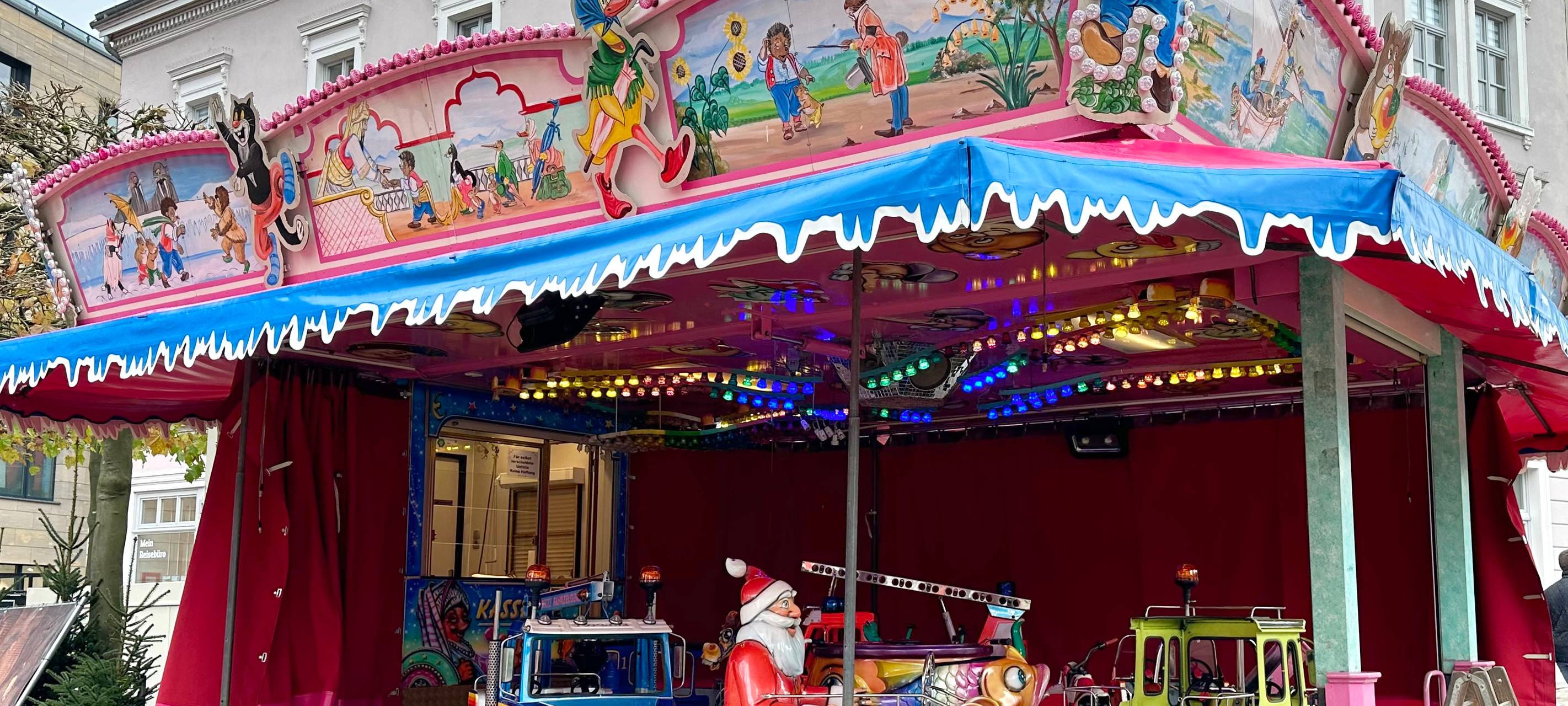 Weihnachten über den Dächern von Lüdenscheid