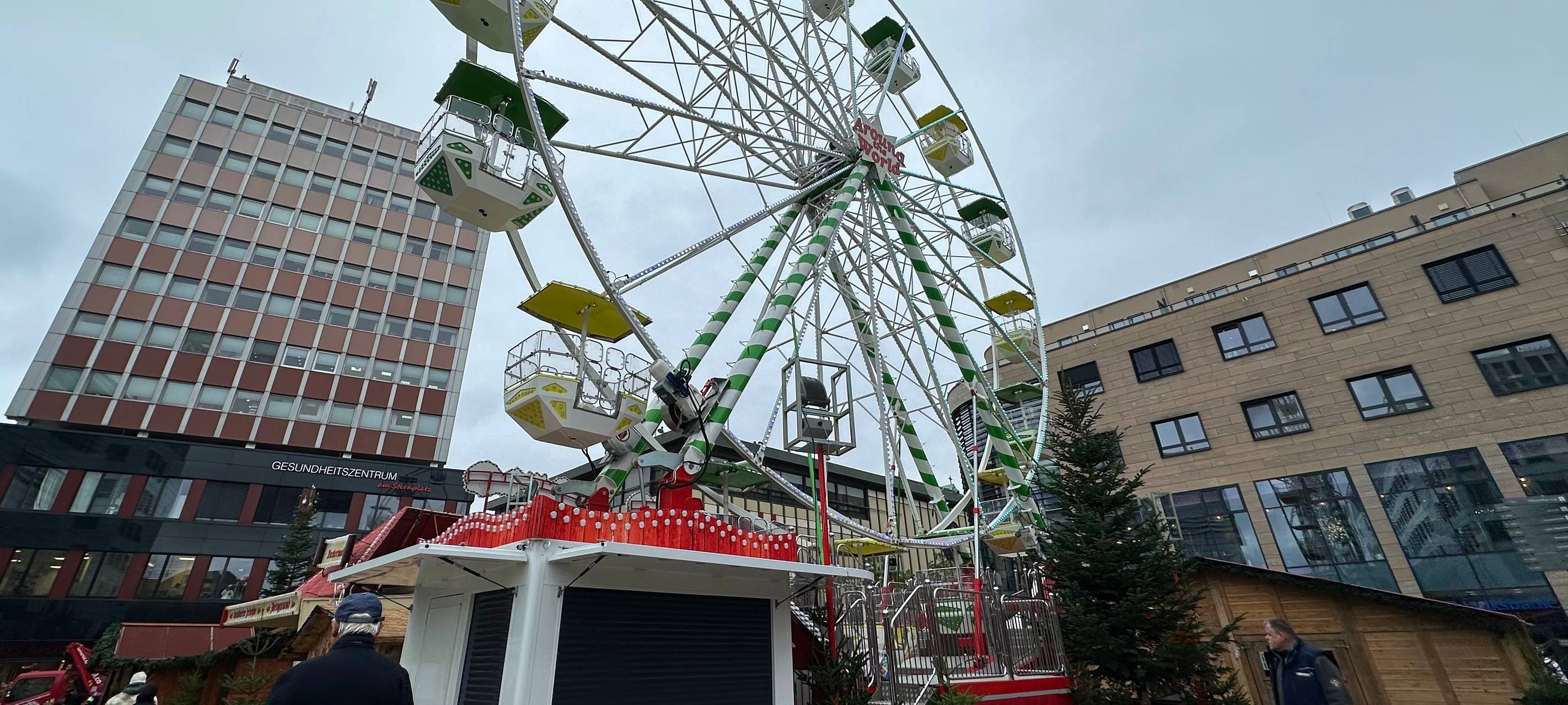 Weihnachten über den Dächern von Lüdenscheid
