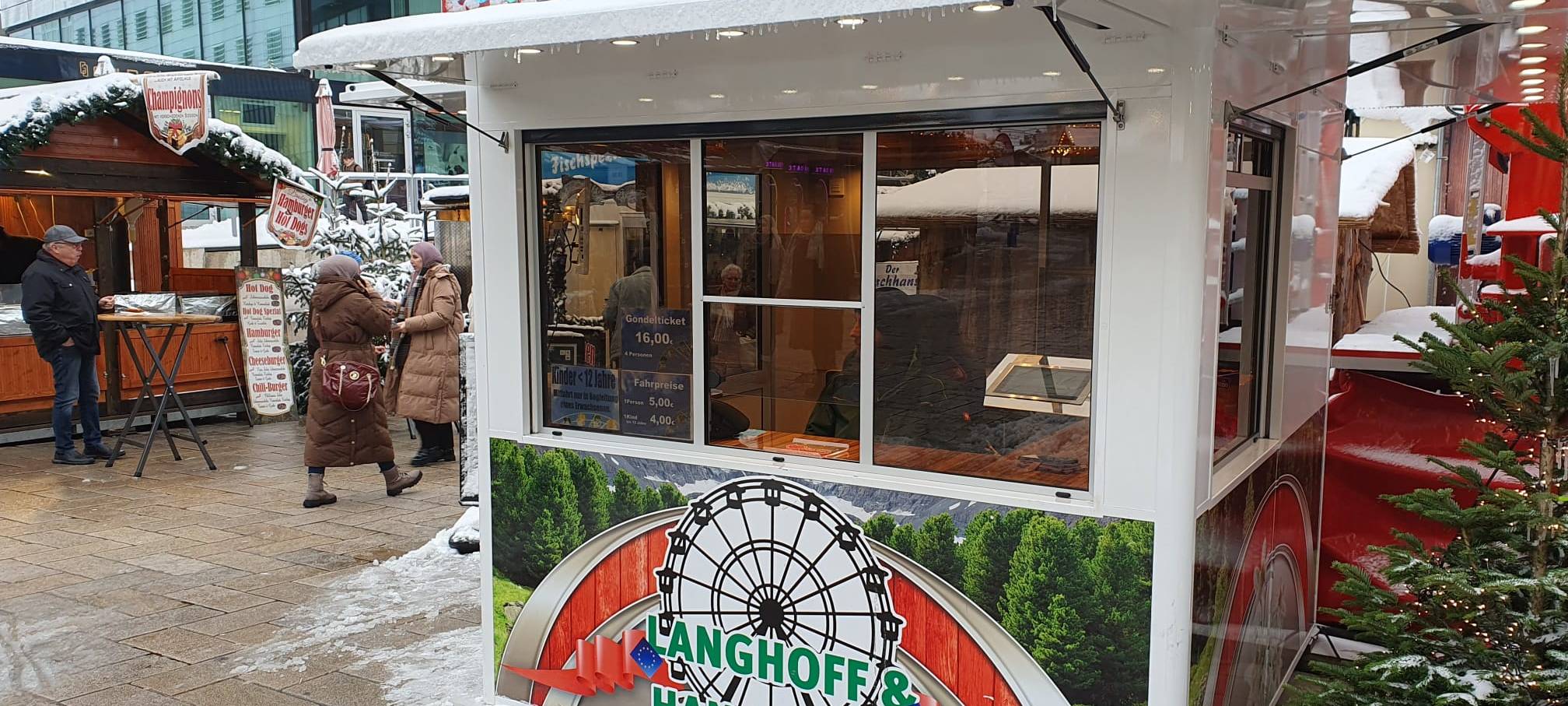 Weihnachten über den Dächern von Lüdenscheid