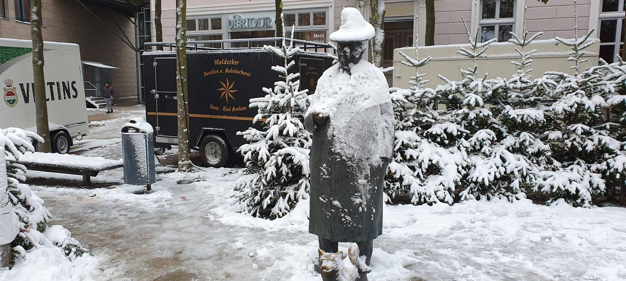Weihnachten über den Dächern von Lüdenscheid