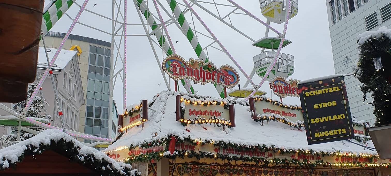 Weihnachten über den Dächern von Lüdenscheid