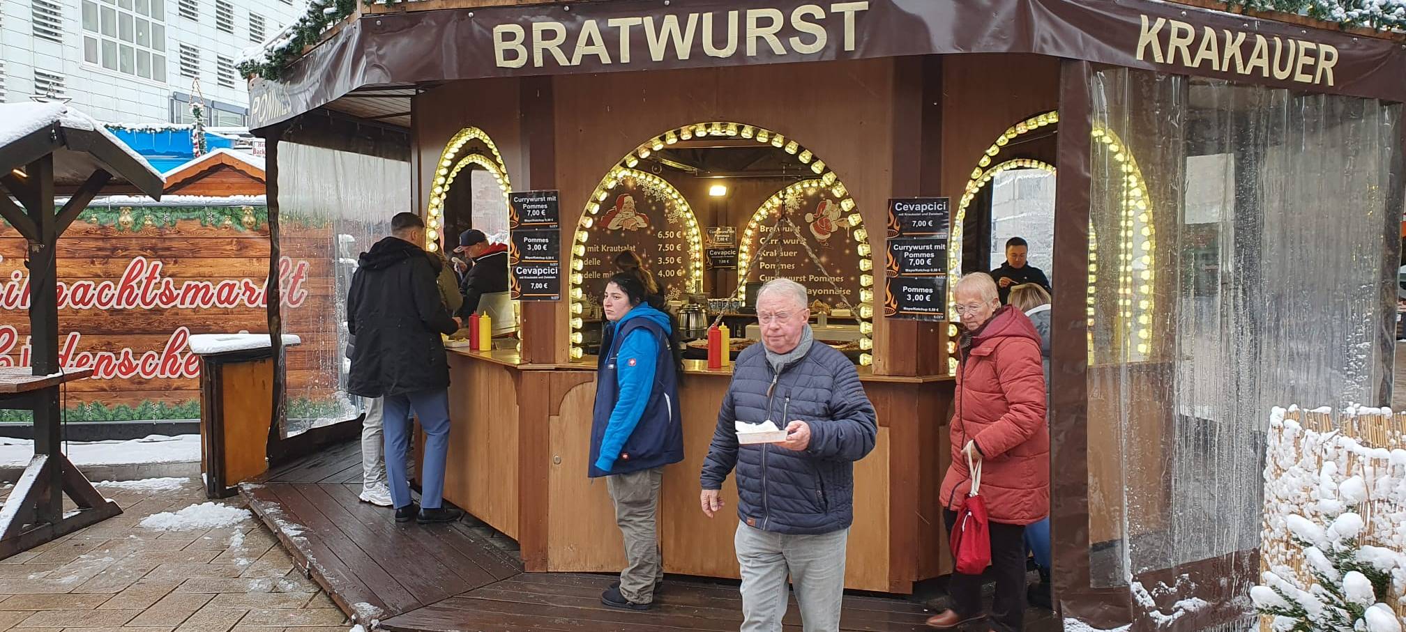 Weihnachten über den Dächern von Lüdenscheid