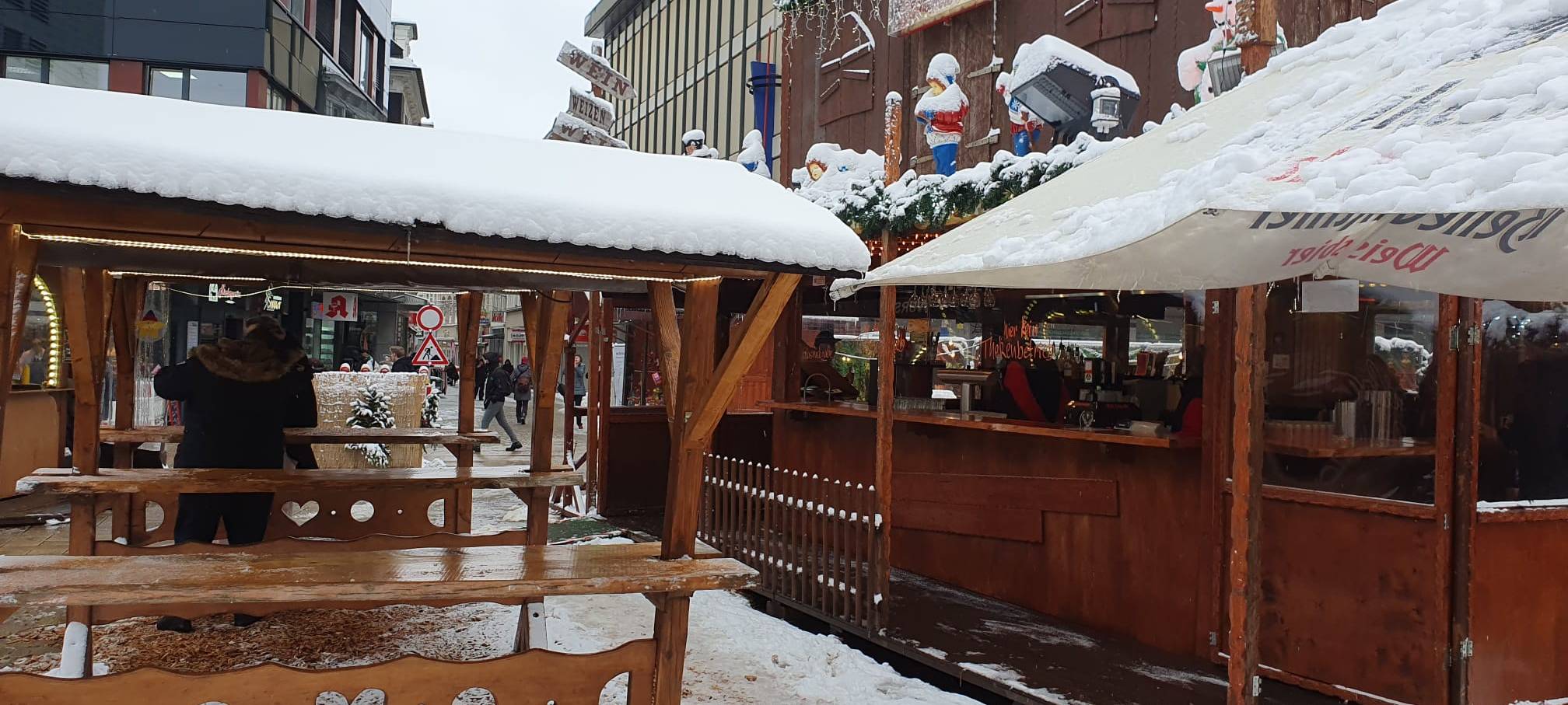 Weihnachten über den Dächern von Lüdenscheid