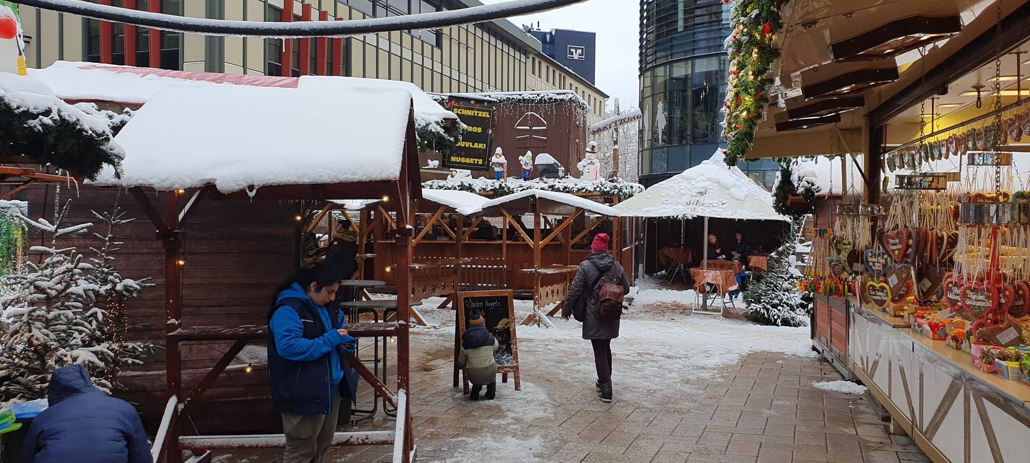 Weihnachten über den Dächern von Lüdenscheid