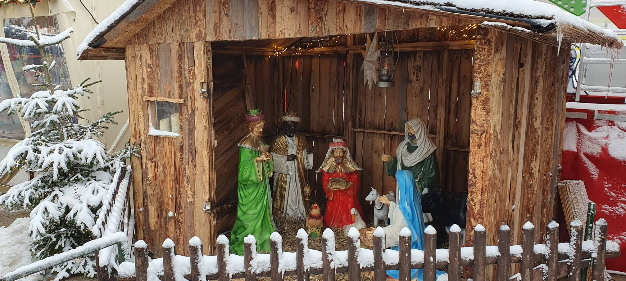 Weihnachten über den Dächern von Lüdenscheid