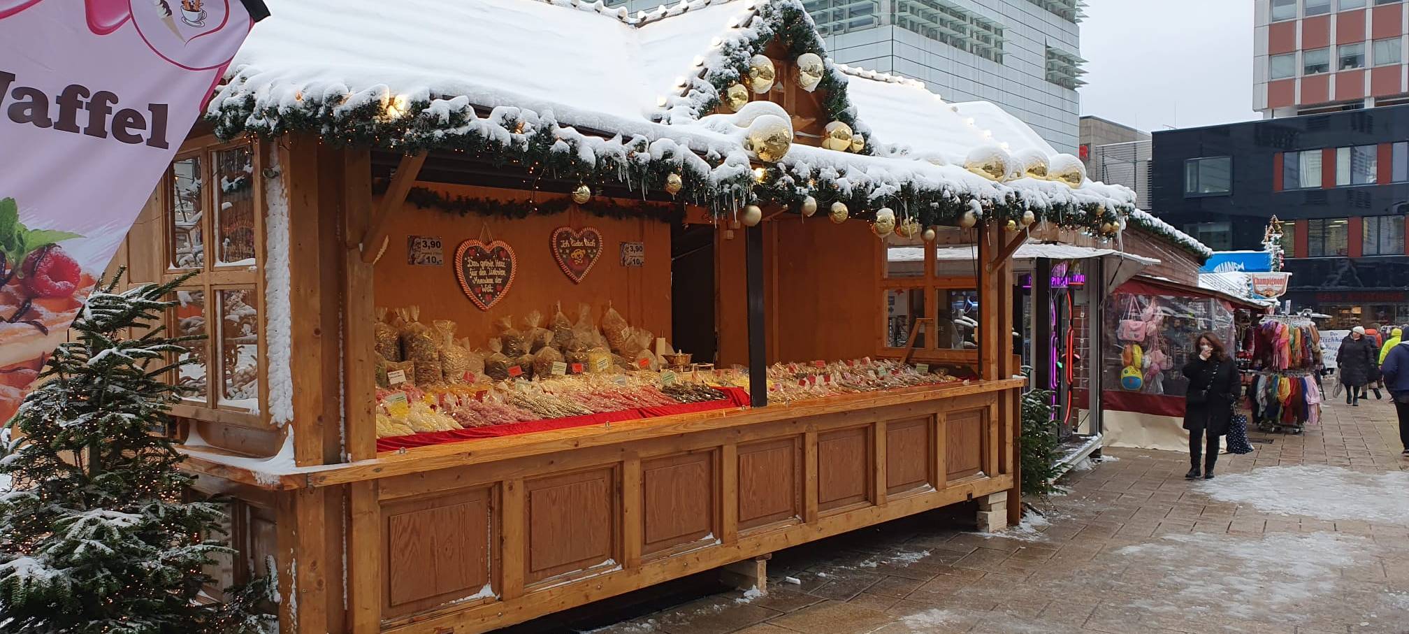 Weihnachten über den Dächern von Lüdenscheid