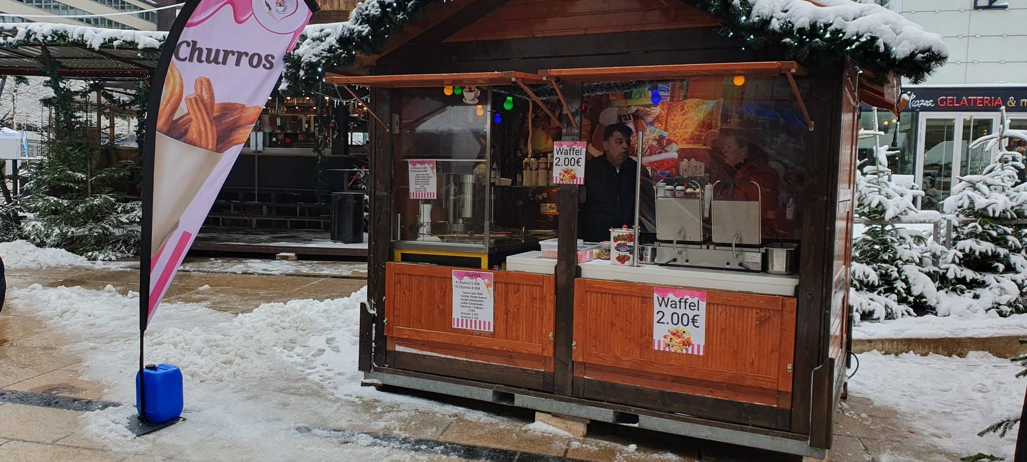 Weihnachten über den Dächern von Lüdenscheid