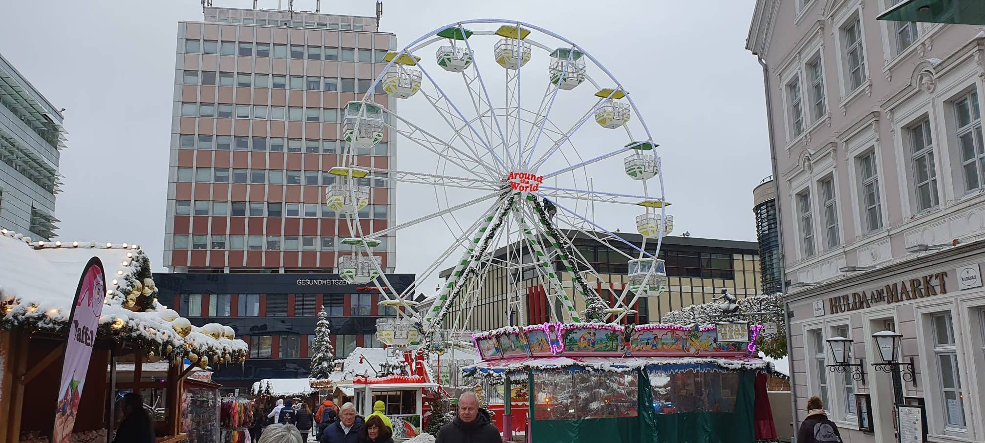 Weihnachten über den Dächern von Lüdenscheid
