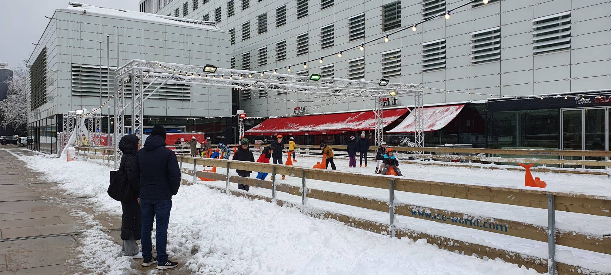 Weihnachten über den Dächern von Lüdenscheid