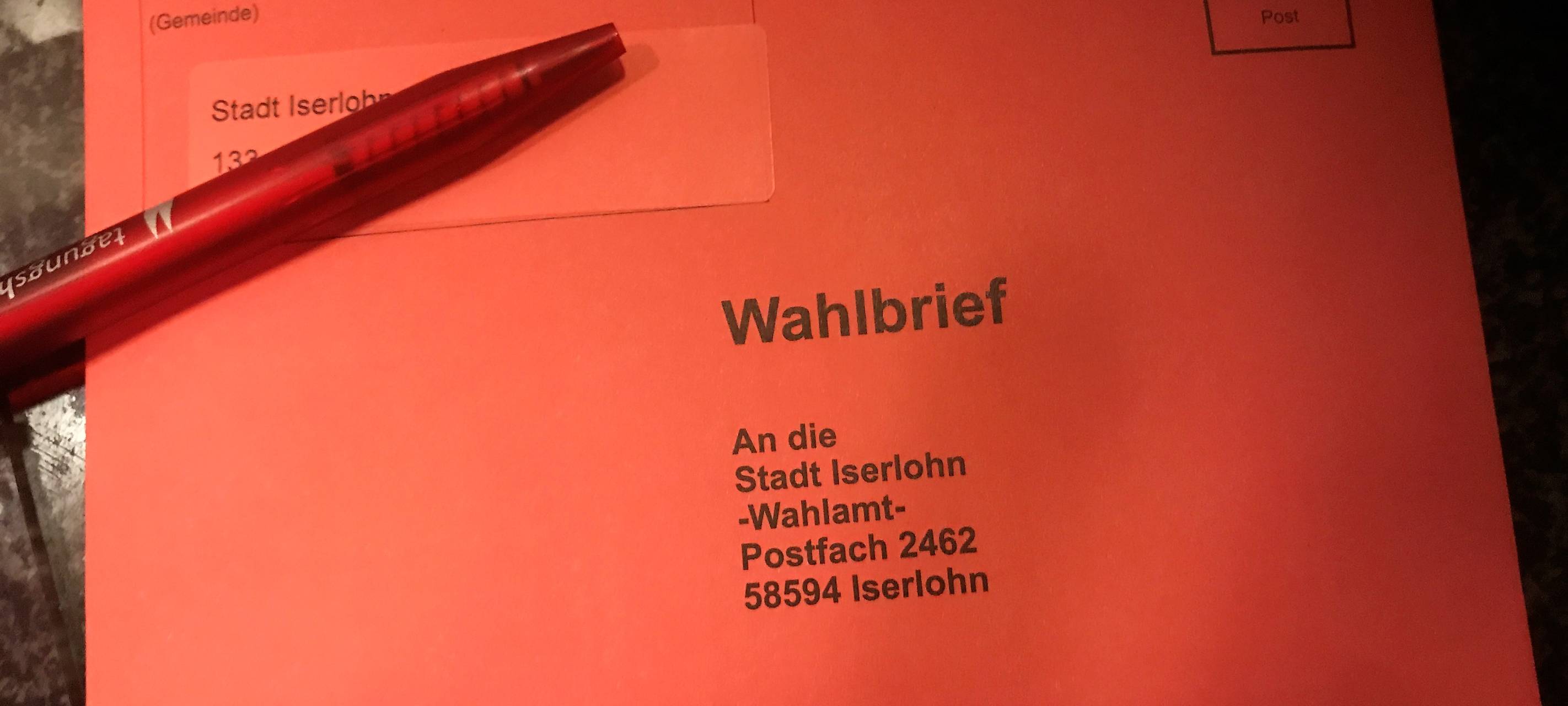 Briefwahl für die Europawahl ab morgen