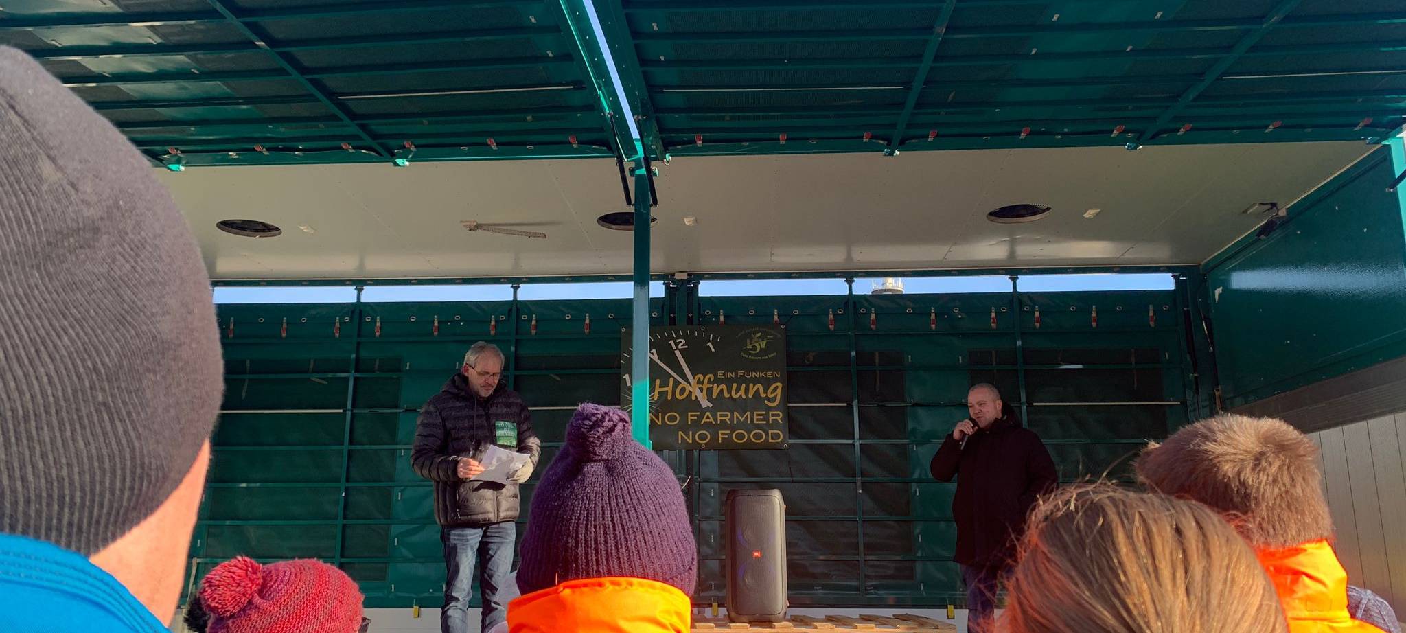 Bauerndemo, Quelle: Radio MK