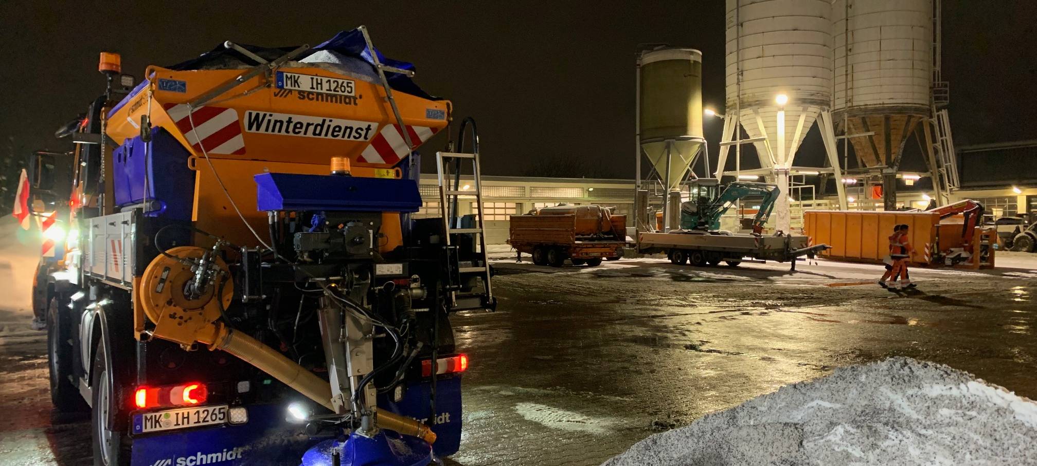 Winterdienst Streudienst Iserlohn Foto Radio MK