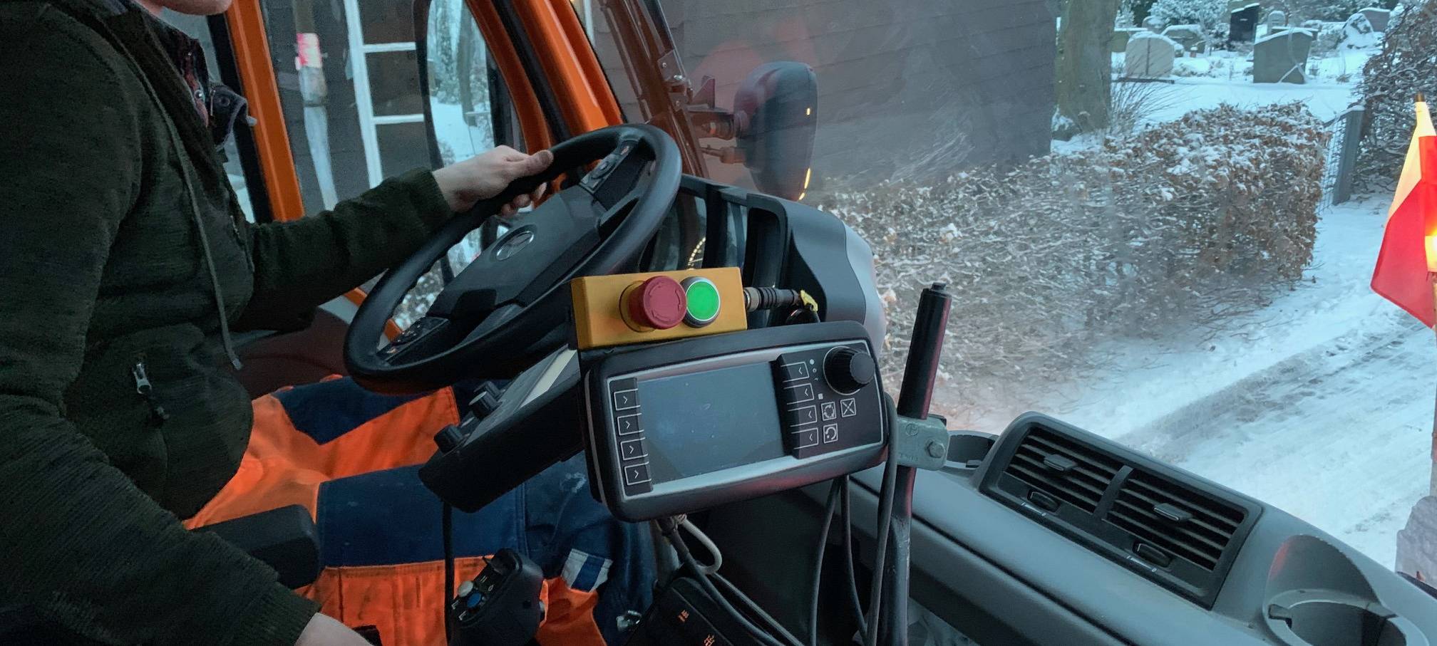 Radio MK begleitet Winterdienst in Iserlohn-Sümmern