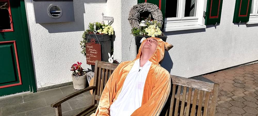 Gesucht: Der Radio MK-Osterhase - Hier wurde er gefunden