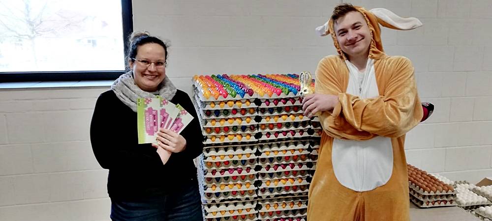 Gesucht: Der Radio MK-Osterhase - Hier wurde er gefunden