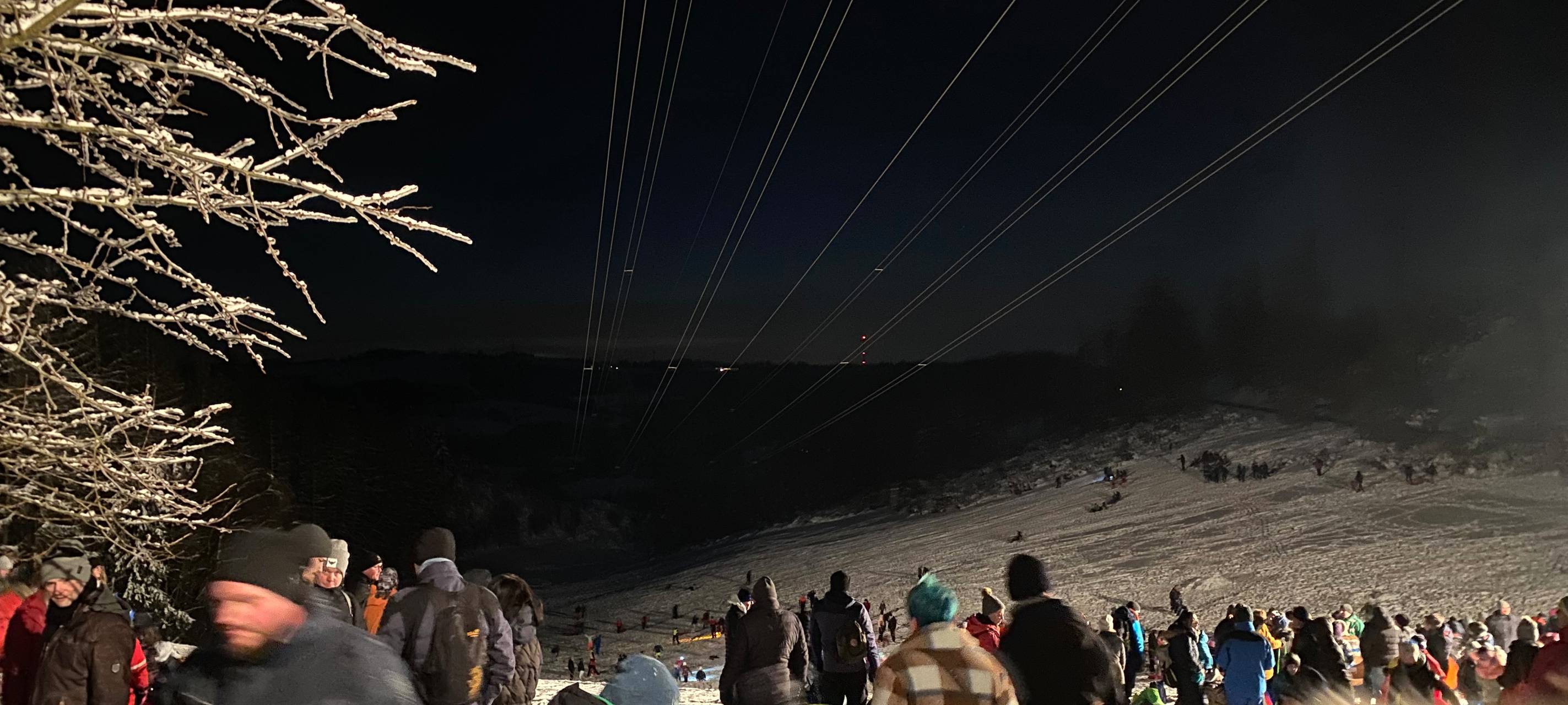 Flutlichtrodeln in Herscheid