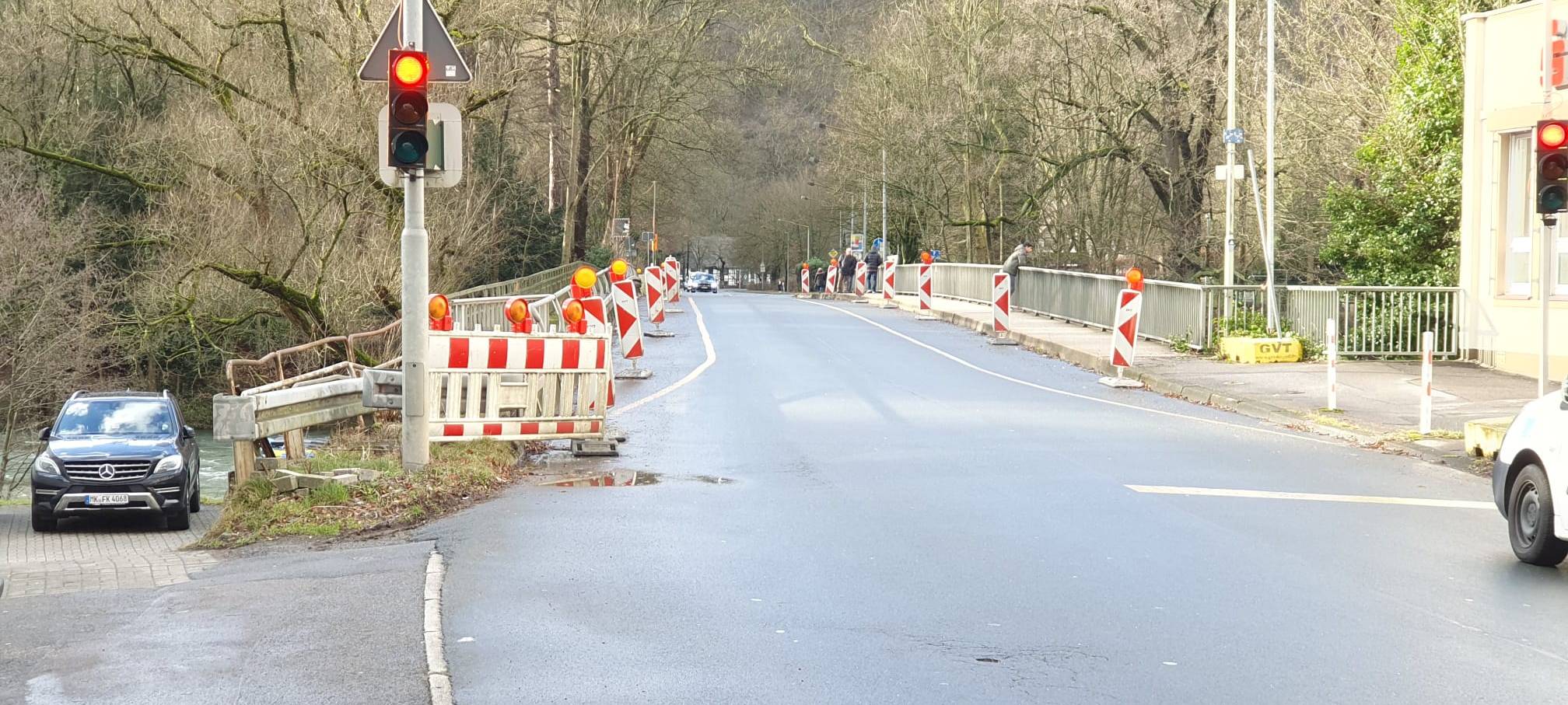 Die B236-Brücke in Nachrodt-Wiblingwerde.