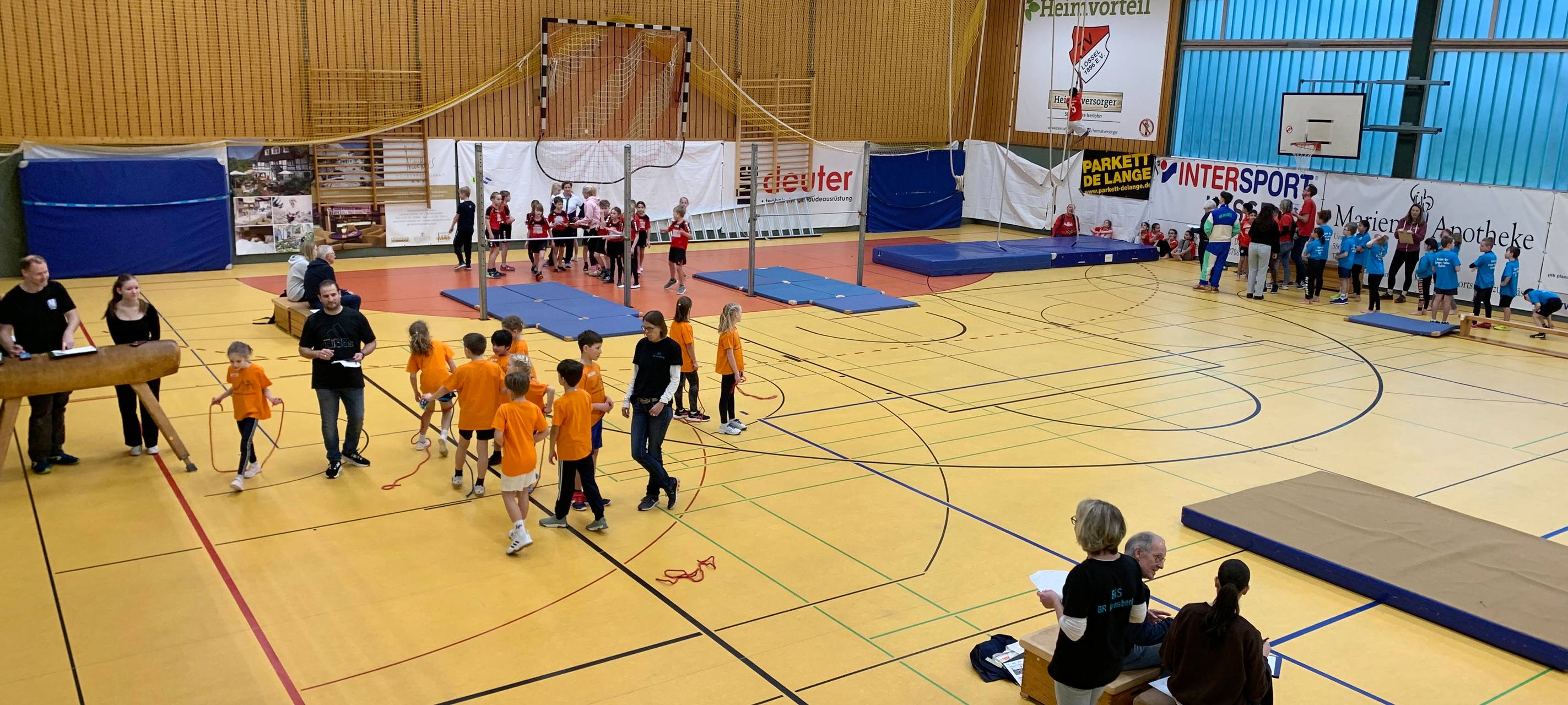 Grundschulen: Kreismeisterschaften im Turnen